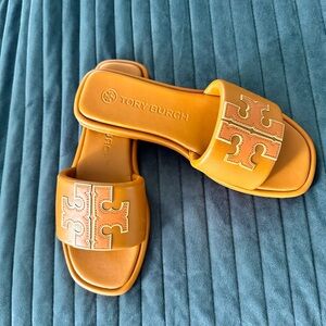 Tory Burch Women's Double T Sport Slides